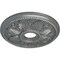 Ekena Millwork Edinburgh Ceiling Medallion (Fits Canopies up to 5 1/8"), 18 1/8"OD x 3 1/2"ID x 2 3/4"P, Platinum CM18ED1PLS - alternate 4